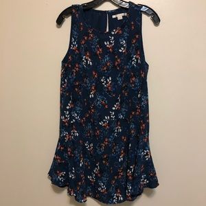 c & e FLORAL SWING DRESS